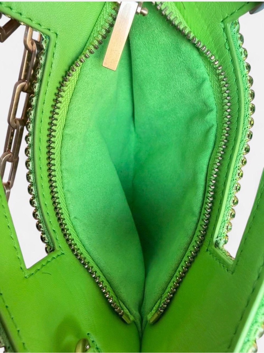 Cult Gaia Lucinda Crystal Shoulder Bag – Green - Picture 3 of 4